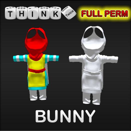TT-B01-VIKING DRESS BUNNY