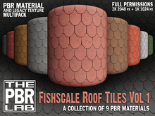 The PBR Lab - Fishscale Roof Tiles Vol 1 Multipack