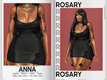 Rosary. Anna . Dress Black