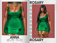 Rosary. Anna . Dress Green