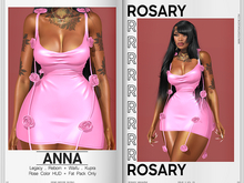 Rosary. Anna . Dress Pink