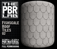 The PBR Lab - Fishscale Roof Tiles 02