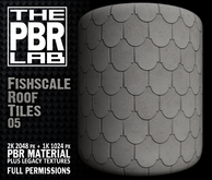 The PBR Lab - Fishscale Roof Tiles 05