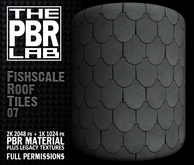 The PBR Lab - Fishscale Roof Tiles 07
