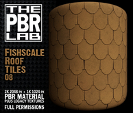 The PBR Lab - Fishscale Roof Tiles 08