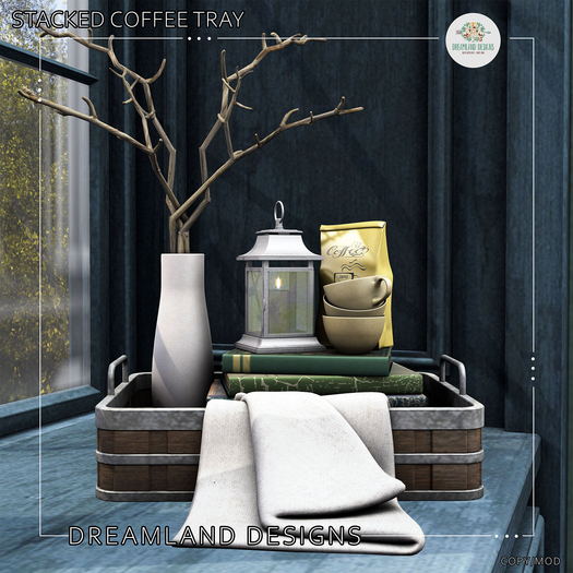DD Stacked Coffee Tray