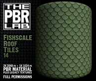 The PBR Lab - Fishscale Roof Tiles 14