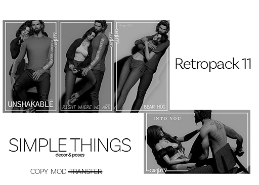 SimpleThings&GravityPoses  Retro Pack 11 