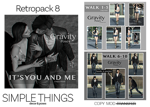 SimpleThings&GravityPoses  Retro Pack 8 