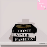 Book Decor- White (Rezz)