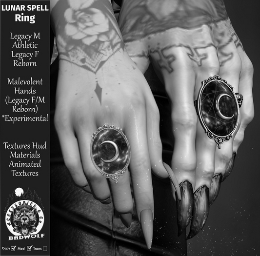 DEMO Badwolf - Lunar Spell Ring