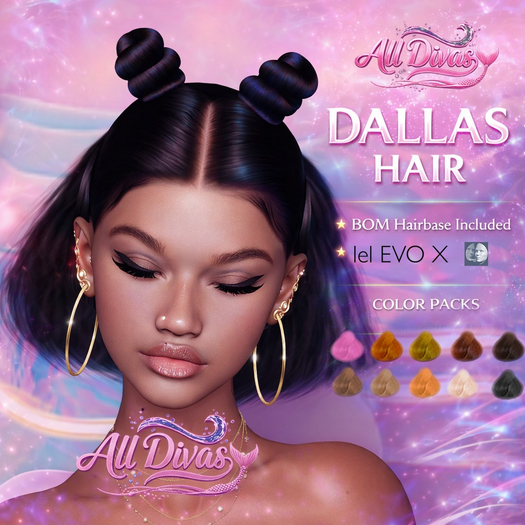 [All Divas] Dallas hair