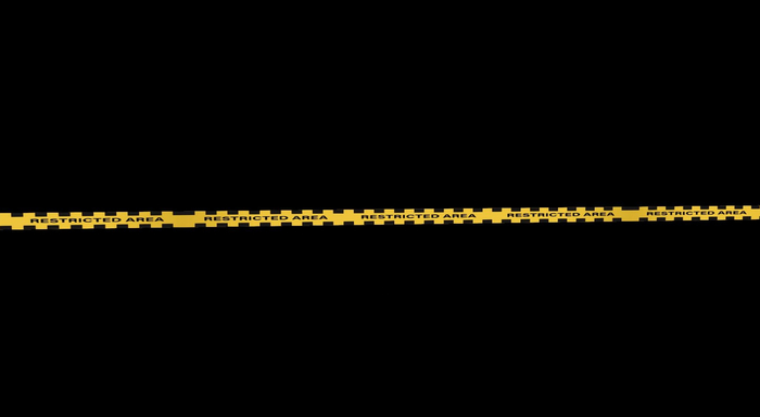 RESTRICTED AREA TAPE