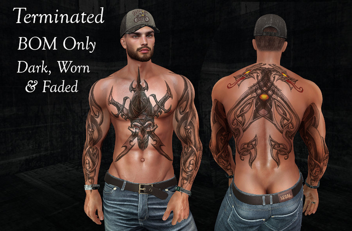 Etched Terminated Tattoo