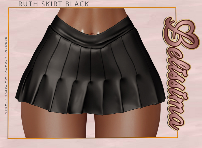[Belissima] Ruth Skirt Black