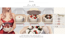 Dahlia - Love, To Go - Cake - Vanilla, Texture Change Hud, Dispenser, Wearable, Holdable