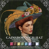 Grasshopper St Gainsborough Hat