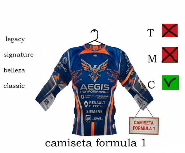 CAMISETA FORMULA 1 RENAULT