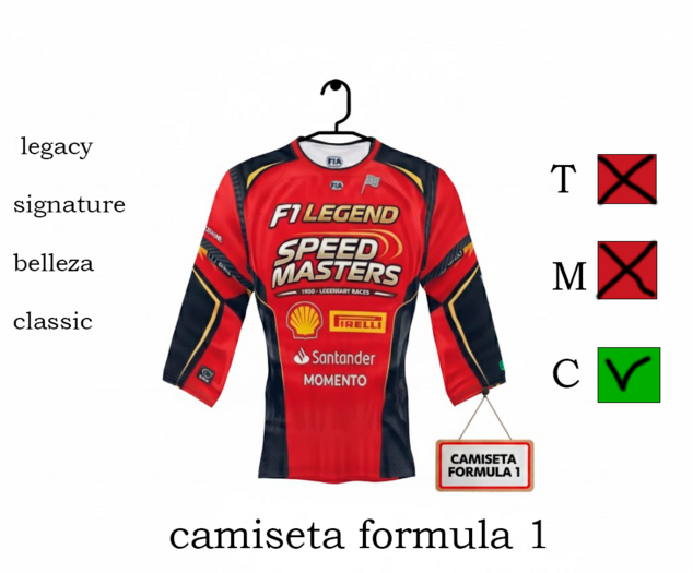 CAMISETA FORMULA 1 