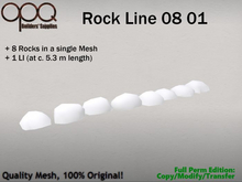 8 stones in a line - OPQ Rock Line 08 01