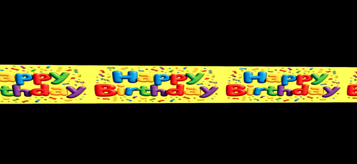 HAPPY BIRTHDAY BANNER