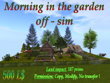 Morning in the garden Off-sim