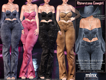 Minx - Rhinestone Cowgirl - Denim (add me)