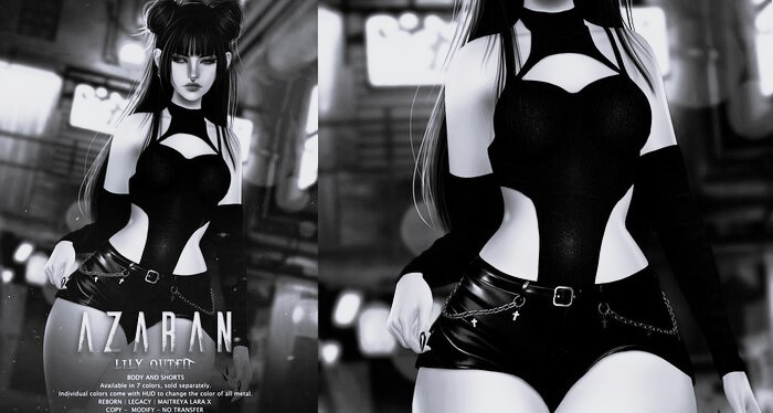 AZARAN - LILY OUTFIT - DEMO.