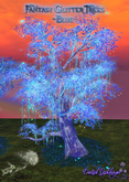 Fantasy Glitter Trees ~Blue~ Low LI ~ PROMO PRICE LIMITED TIME