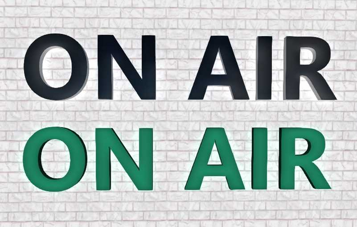 Panel ON AIR name logo