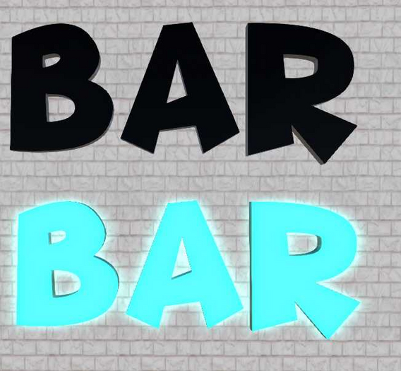 Panel BAR #01 name logo
