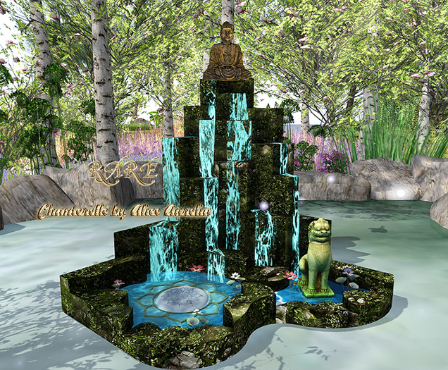 31 )O( GC: Chakra Lamp Set- Fountain- RARE