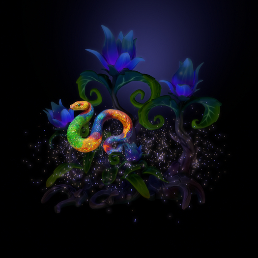 Spirit Guide Miniature - Snake