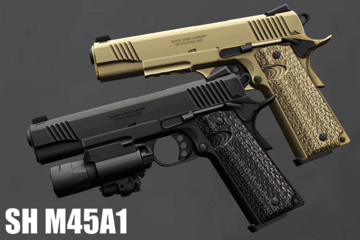 SH RP Prop Gun - M45A1 (Female Version)