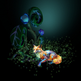 Spirit Guide Miniature - Fox