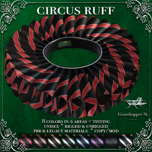 Grasshopper St Circus Ruff