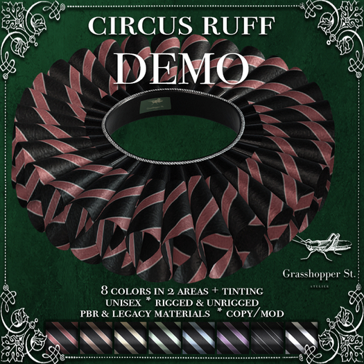 Grasshopper St Circus Ruff DEMO