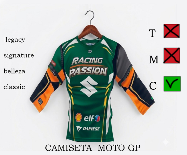CAMISETA MOTO GP V5