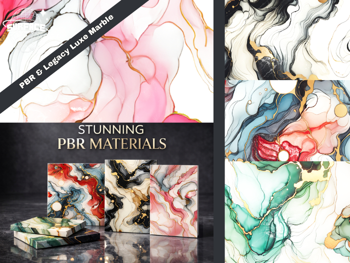 PBR & Legacy-Luxe Marble Collection