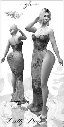 {GH} Demo Gustav K. Pinks Inspired Gown ✦ 
