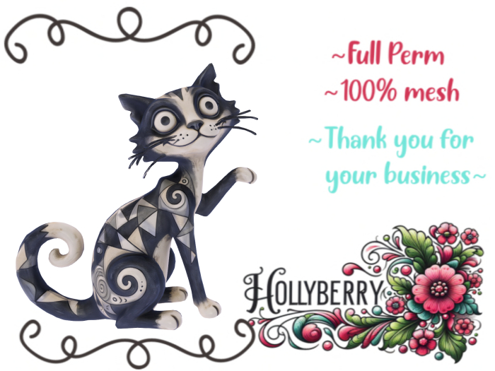 HB: Whimsy Deco Cat FuLL PERM