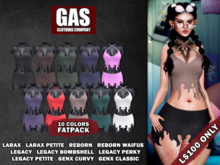 GAS [Simona Top + Skirt - 10 Colors Fatpack]