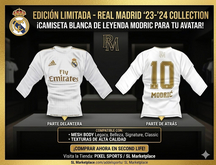 CAMISETA REAL MADRID MODRIC