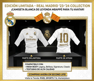 CAMISETA REAL MADRID MBAPPE