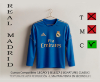 CAMISETA REAL MADRID AZUL