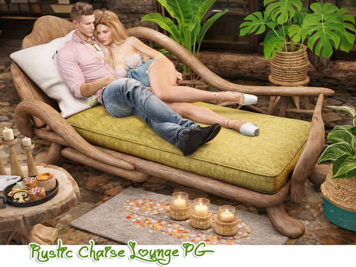 EVH Rustic Chaise Lounge PG