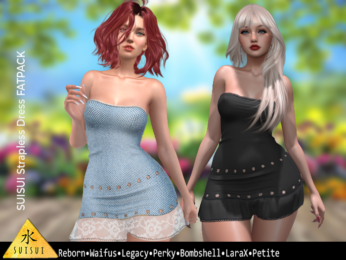 SUISUI Strapless_Dress FATPACK