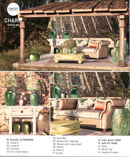 Concept} *11. Charm - Carpets