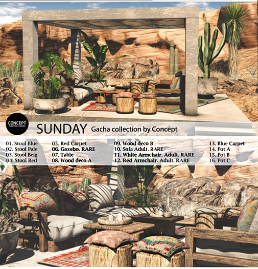 16. CONCEPT} Sunday . Concrete Pot C