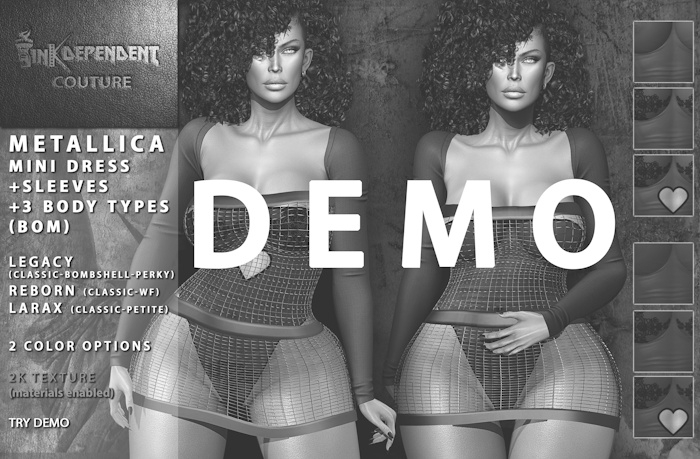 DEMO inK COUTURE - METALLICA 